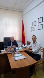 Волонтёр из Японии в нашей школе